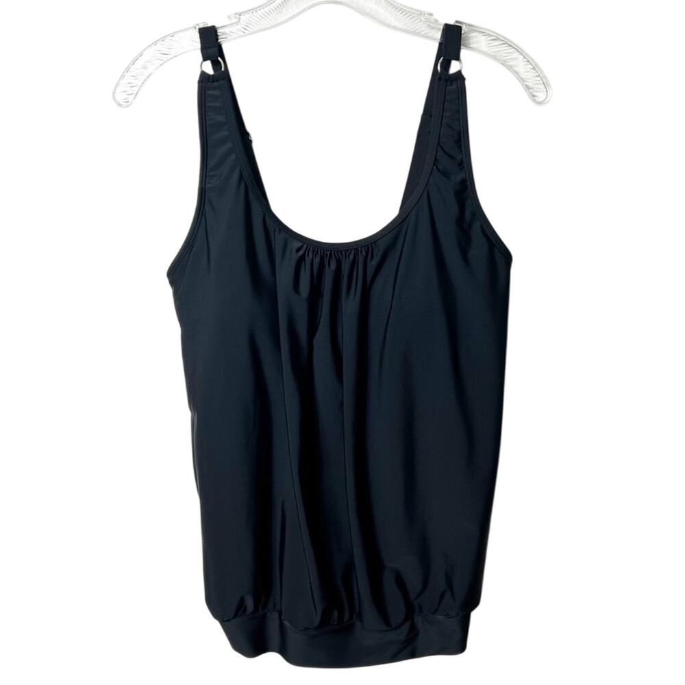 YONIQUE SIZE SMALL BLACK SPANDEX TANKINI SWIMMING WOMEN BRAND NEW
